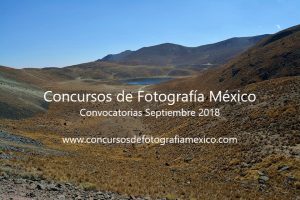 Concursos de Fotografía Septiembre 2018