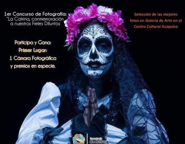 1er concurso de Fotografía “La Catrina, Conmemoración de los Fieles Difuntos”