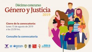 DÉCIMA EDICIÓN DEL CONCURSO "GÉNERO Y JUSTICIA"