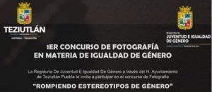 1ER. CONCURSO DE FOTOGRAFÍA EN MATERIA DE IGUALDAD DE GÉNERO