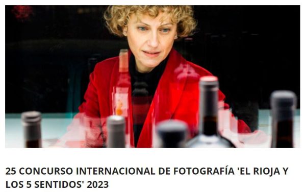 CONCURSO DE FOTOGRAFÍA EL RIOJA Y LOS 5 SENTIDOS 2023